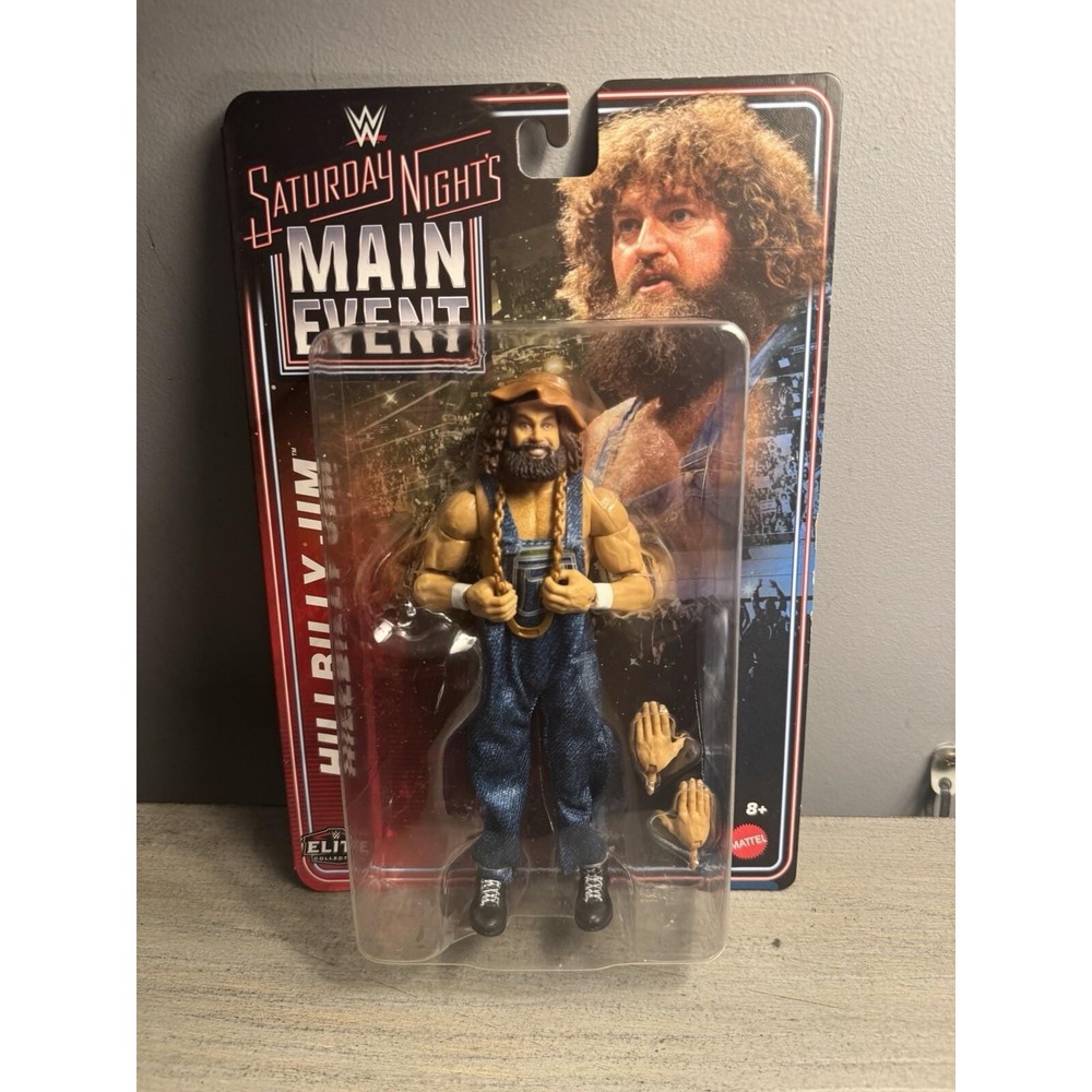 WWE Saturday Nights Main Event Hillbilly Jim Elite Collection Wrestling Figure 1